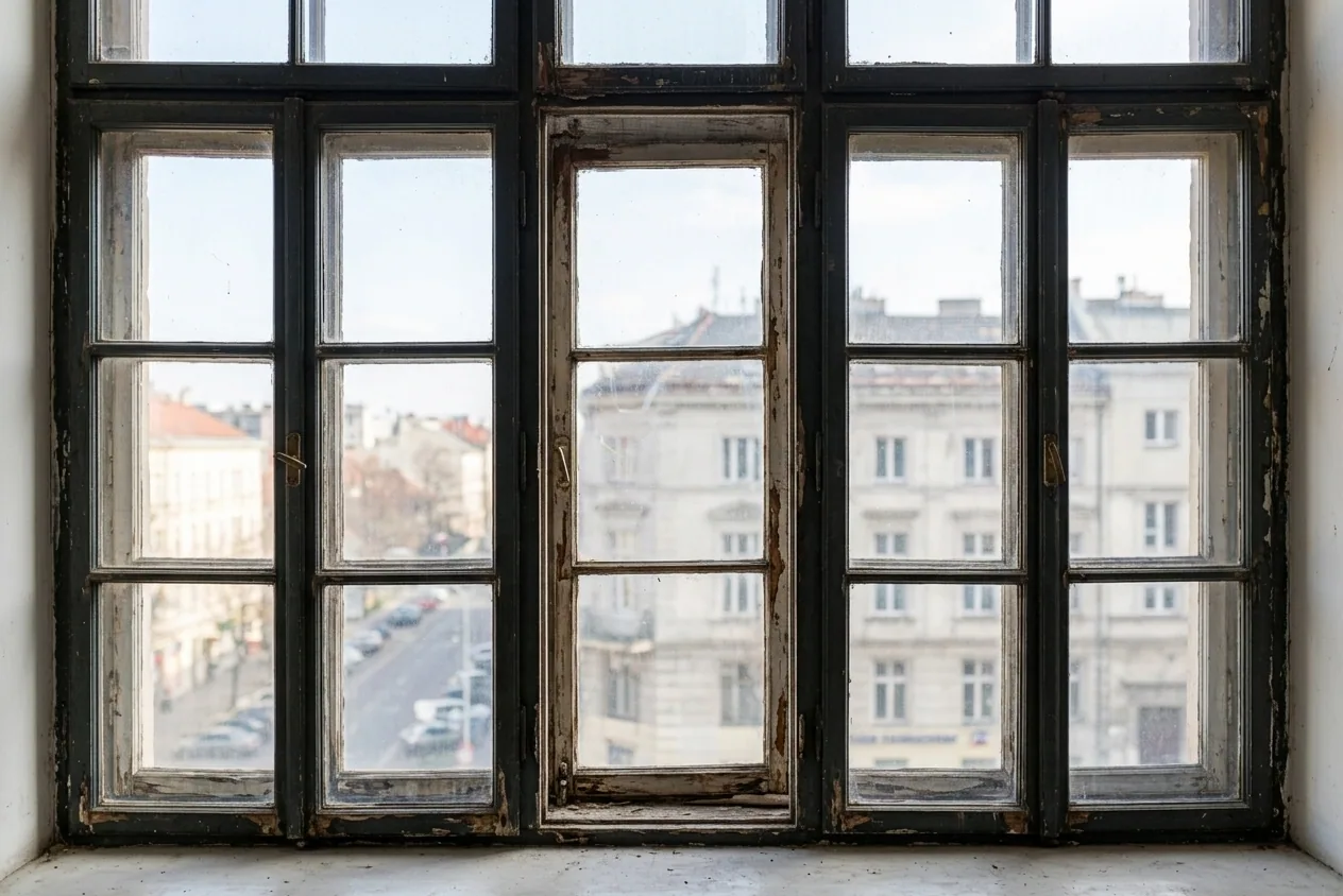 Vitrier / vitrerie à Noisy-le-Grand — avant (chantier 2)
