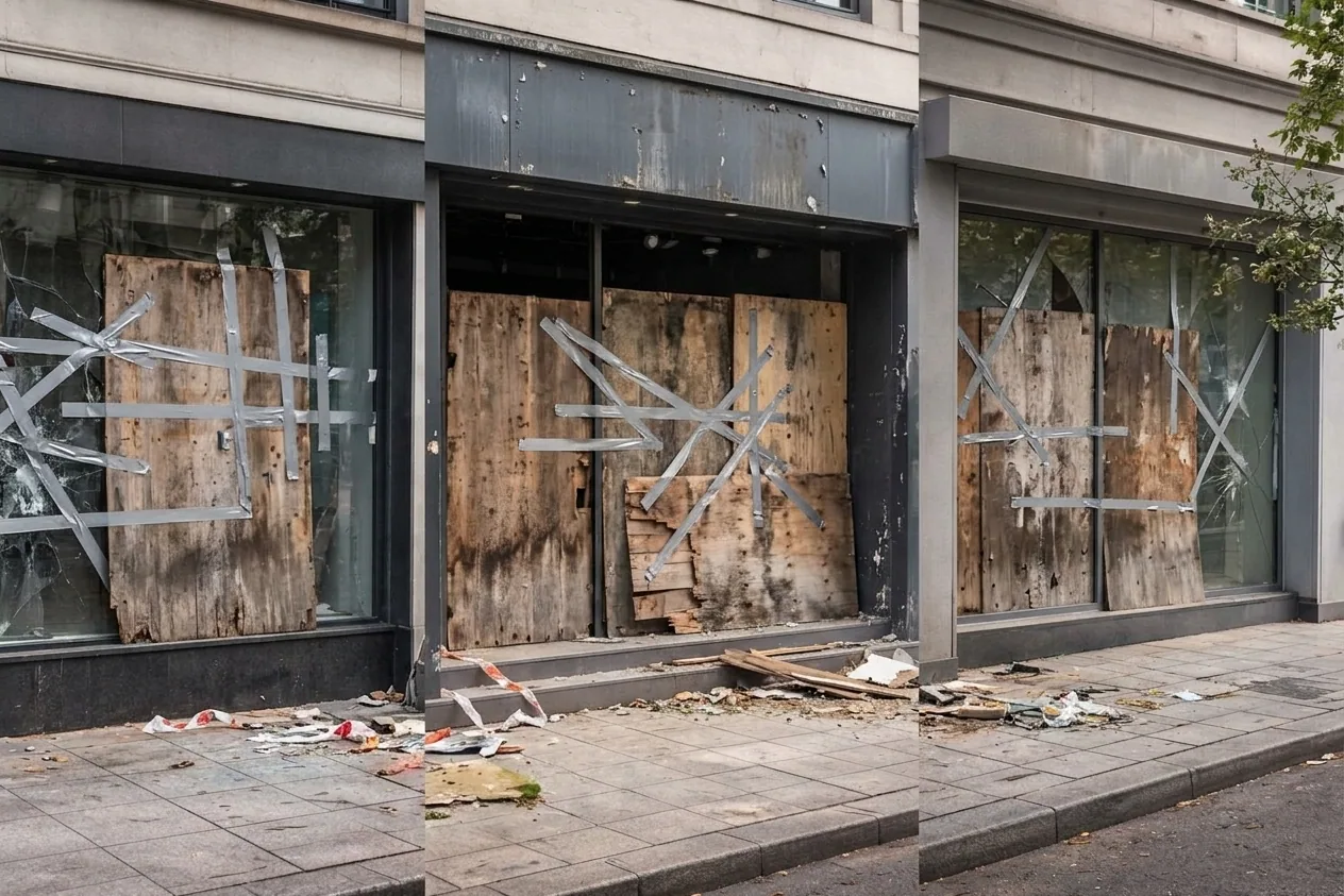 Vitrier / vitrerie à Noisy-le-Grand — avant (chantier 3)